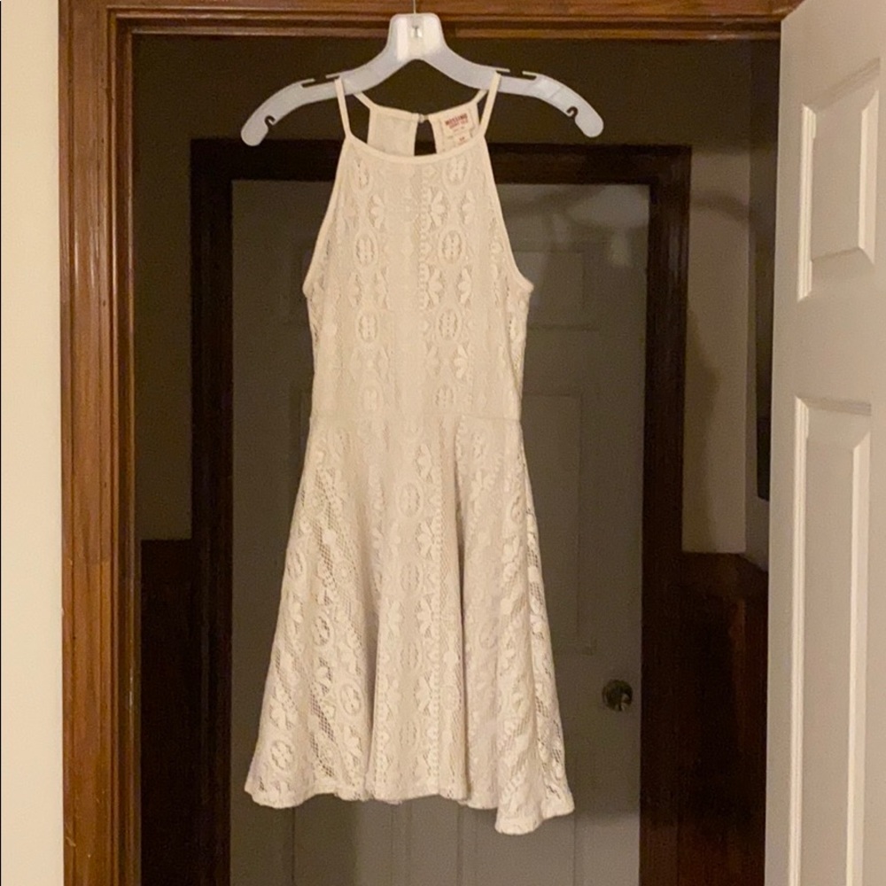 White summer dress